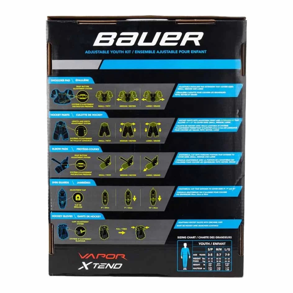 Bauer Vapor Xtend Youth Kit