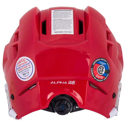 Warrior Alpha One Pro Ice Hockey Helmet