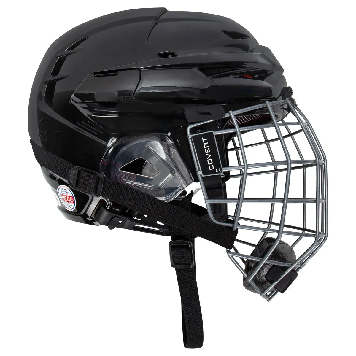 Warrior Covert CF 100 Senior Hockey Helmet Combo