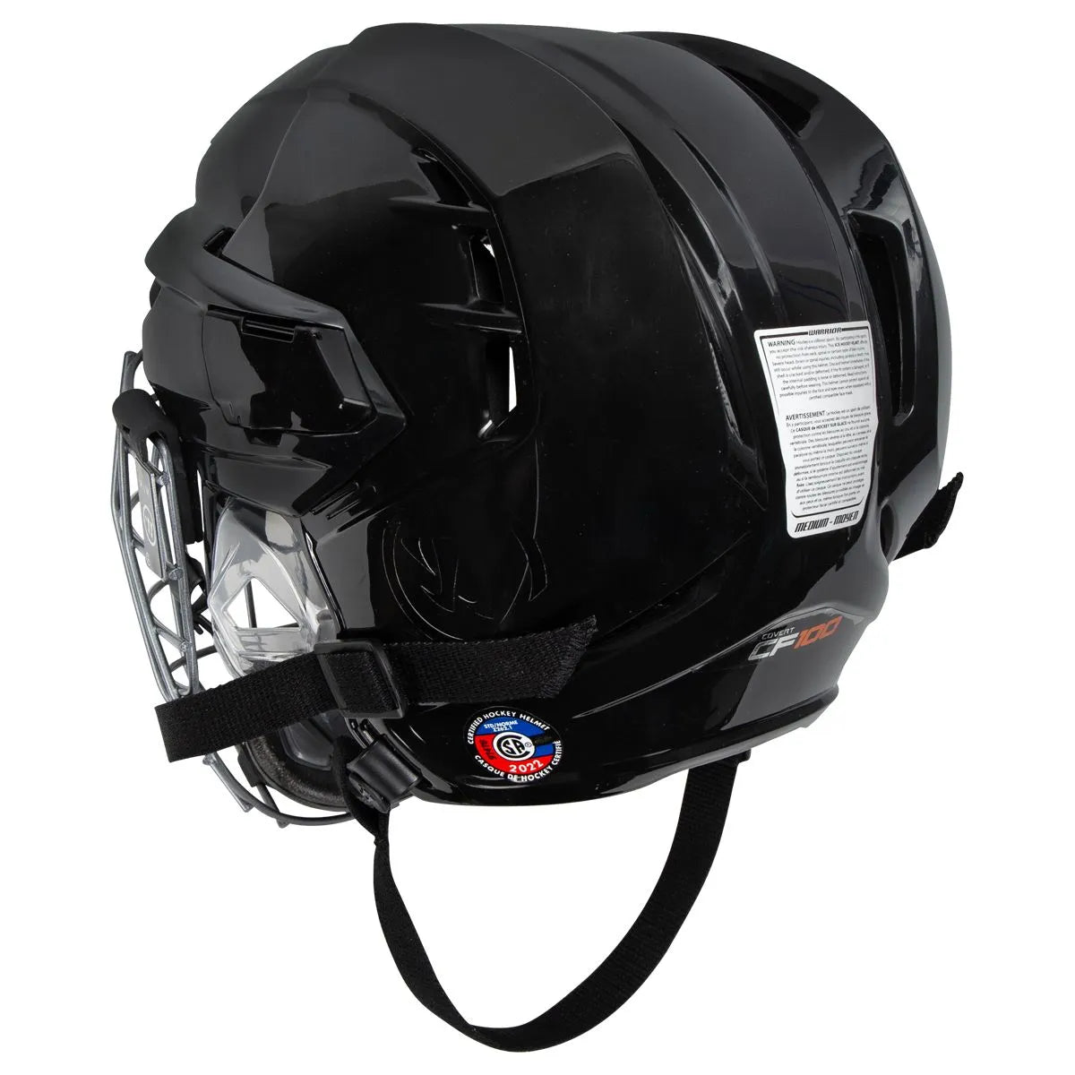 Warrior Covert CF 100 Senior Hockey Helmet Combo